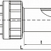 Переход UAM  ПЭ/латунь c внутренней резьбой SDR 11, 90мм 3'